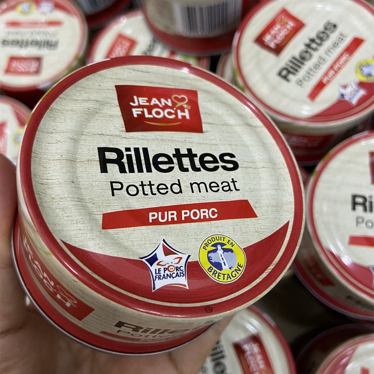 Paté heo Rillettes JeanFlock 125g