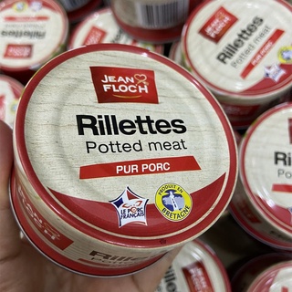 Paté heo Rillettes JeanFlock 125g