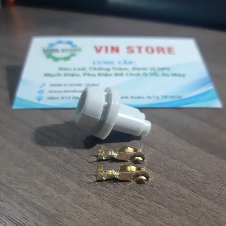 - 10 BỘ đuôi đèn Xi Nhan DEMI chân T10 kín nước  - 10 bộ/ bịch