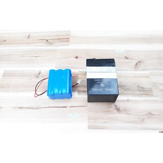 Pin Lithium ion 7.4V 6000mAh thay thế acquy 6V _ LiBa