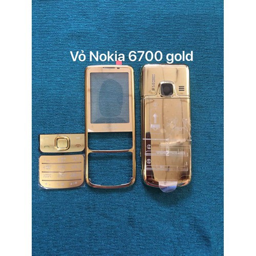 Vỏ Nokia 6700 6700c kèm phím