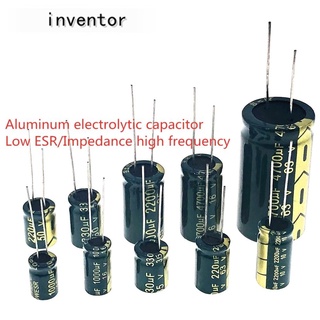 Set 2-50 Tụ Điện Nhôm 16v 25v 1500uf 1800uf 2200uf 3300uf 4700uf 10uf 1000uf 6800uf 10000uf