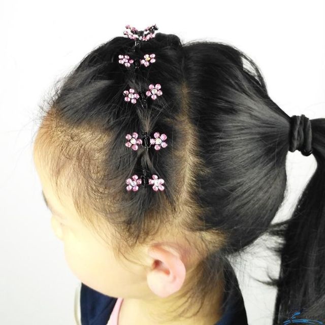 2 kẹp tóc cánh mini cho bé, kẹp tóc ngẫu nhiên