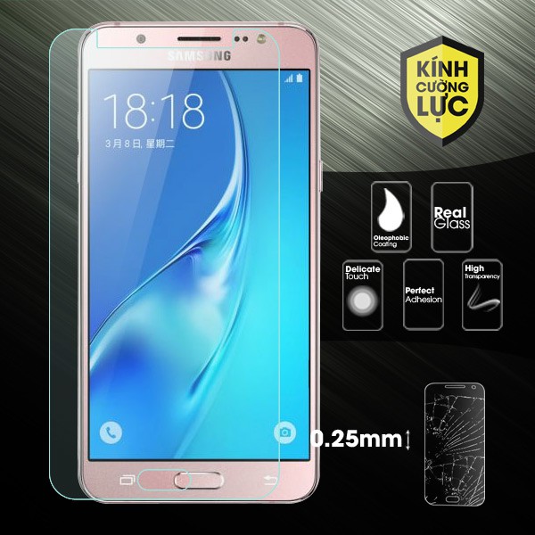 (RẺ VÔ ĐỊCH) Miếng dán kính cường lực Samsung J5 2015