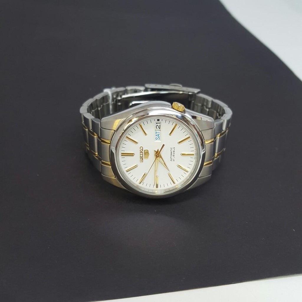 Đồng hồ nam Seiko 5 SNKL47K1S máy cơ dây thép chống rỉ, mặt kính Hardlex  , chống chầy , chống nước .