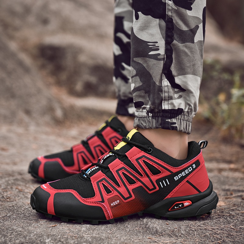 Giày Thể Thao Leo Núi Chống Thấm Nước / Chống Trượt Siêu Nhẹ Size 39-48 Cho Nam