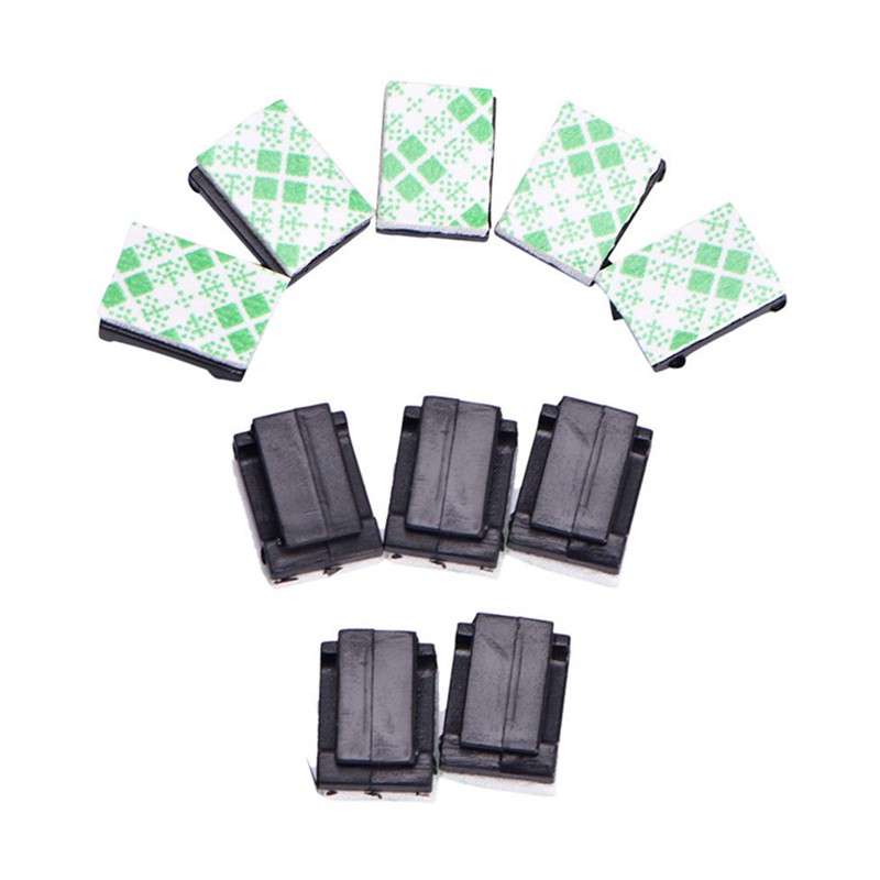 Bộ 10 Kẹp Giữ Dây Cáp Gọn Gàng Cho Xe Ô Tô