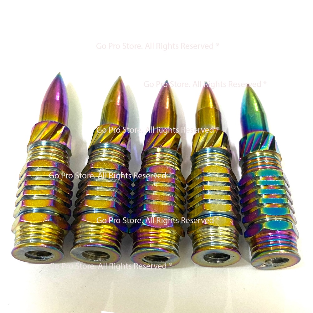 01 Ốc Chụp ĐŨA THẮNG, TĂNG SÊN Hình Tên Lữa 7 Màu