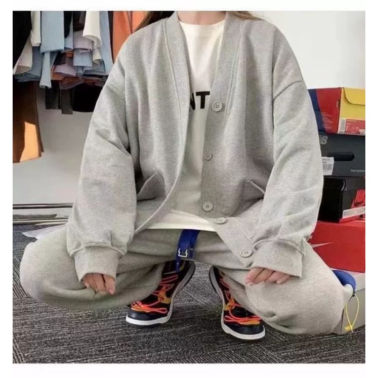 Áo khoác,Áo cagigan nỉ unisex cho cả nam và nữ