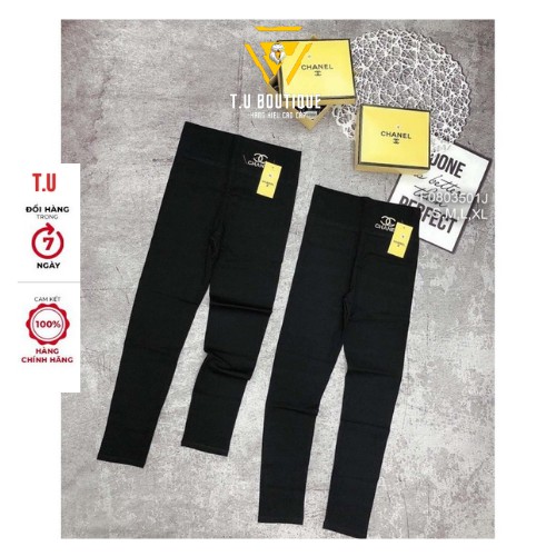 Quần legging nữ dài ống bó kiểu dáng skinny chất liệu cotton co giãn 4 chiều đủ size từ 40 - 75kg Q-05