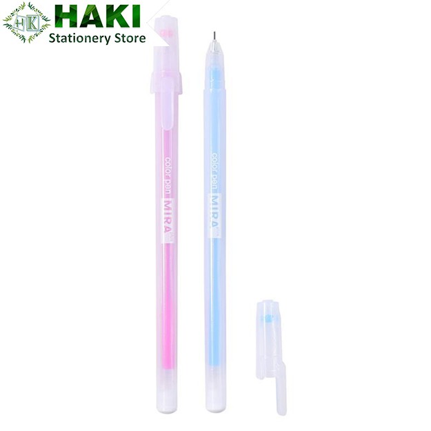 Bút mực gel Mira cute HAKI, bút viết calligraphy ngòi 0.5mm nhiều màu dễ thương B03