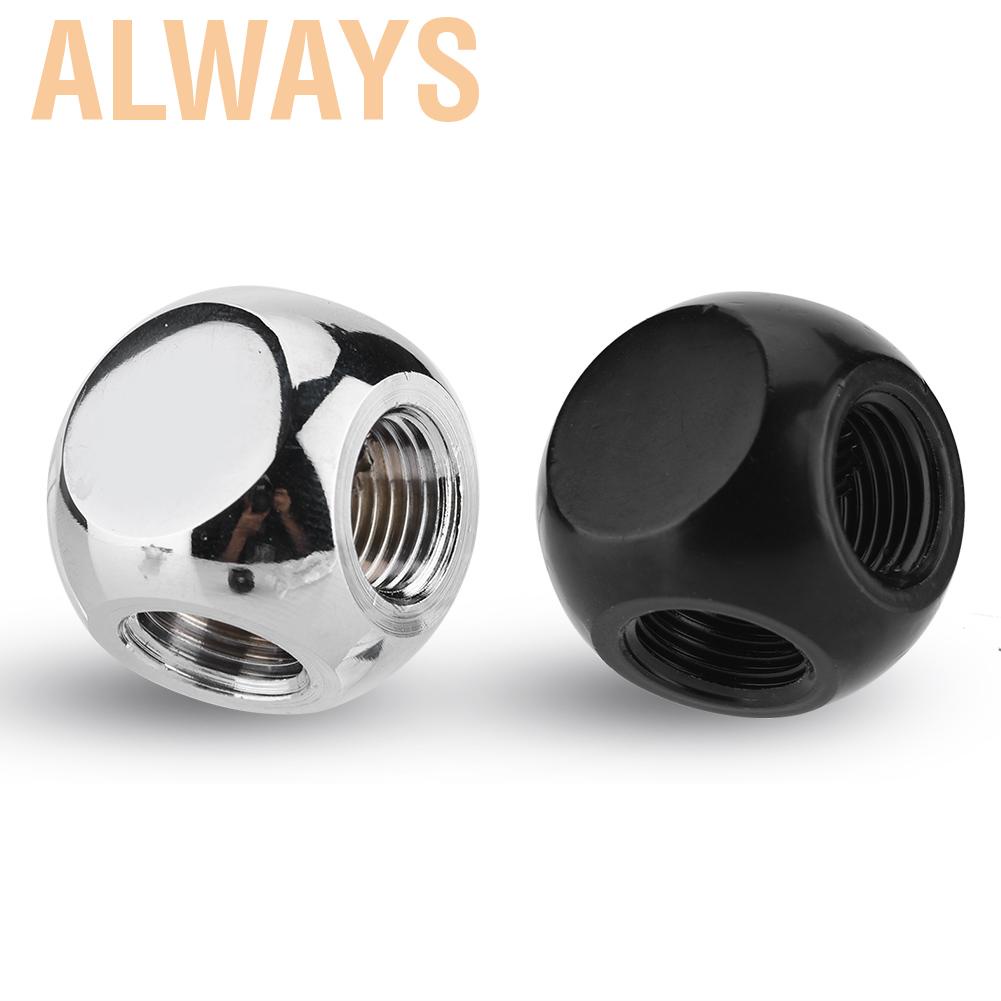 [Seller Recommend] Khớp nối 4 cổng ren xoắn G1/4&quot; cho hệ thống làm mát nước của máy tính bàn