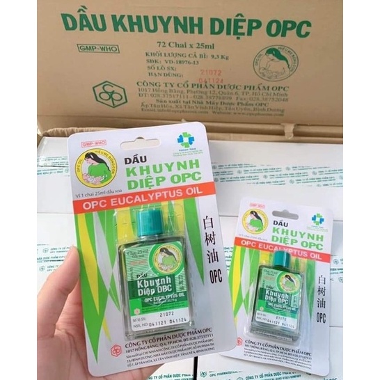 Dầu Khuynh Diệp OPC 25ml cho bé - nhãn hiệu Mẹ Bồng Con - Chăm sóc sức khỏe cho bé yêu SGP