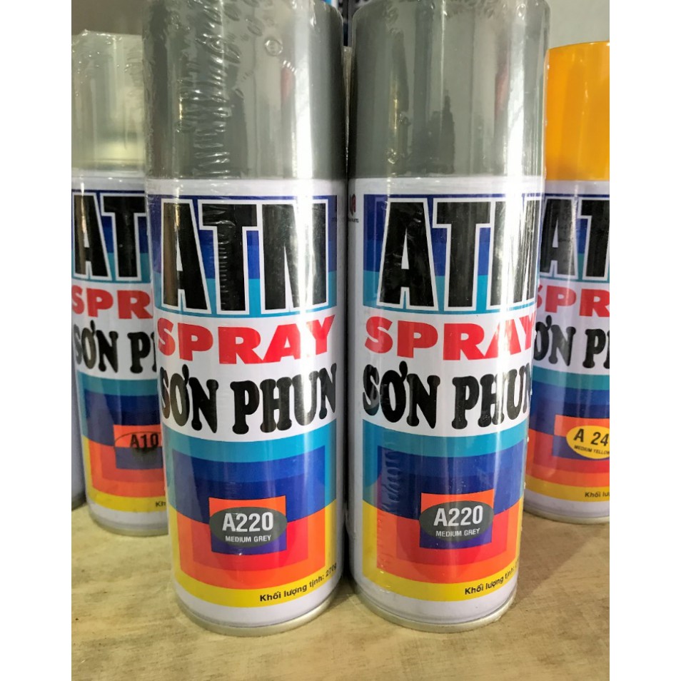 Sơn xịt ATM Spray CHÍNH HÃNG Đủ Màu Giá sỉ