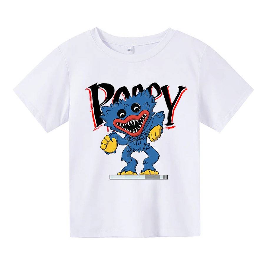 Áo thun cho bé huggy playtime 10, 4 màu, có size người lớn, Anam Store