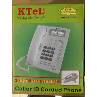 Điện thoại bàn siêu bền, nhiều chức năng KTEL