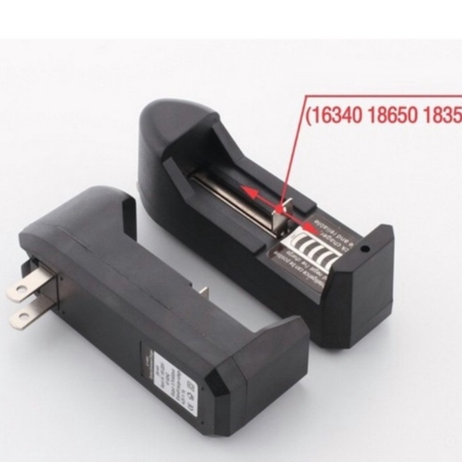 Sạc Đơn Pin Li-Ion 18650 16340 14500 3.7v Cho Đèn Pin Quạt Sạc Va pe