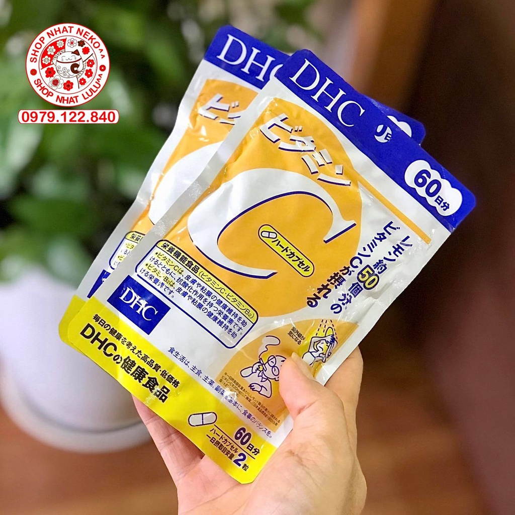 Viên uống C DHC Vitamin C Nhật Bản 60 Ngày (120 viên) _shopnhatlulu
