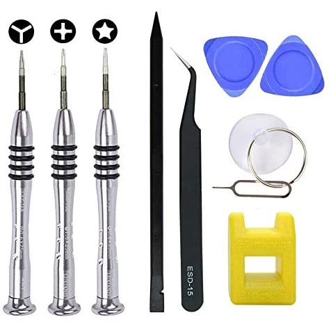 Bộ công cụ sửa chữa tuốc nơ vít iPhone, 1.5mm PH000 Phillips, 0.8mm P2 Pentalobe, Y0.6Tri-PointY000 