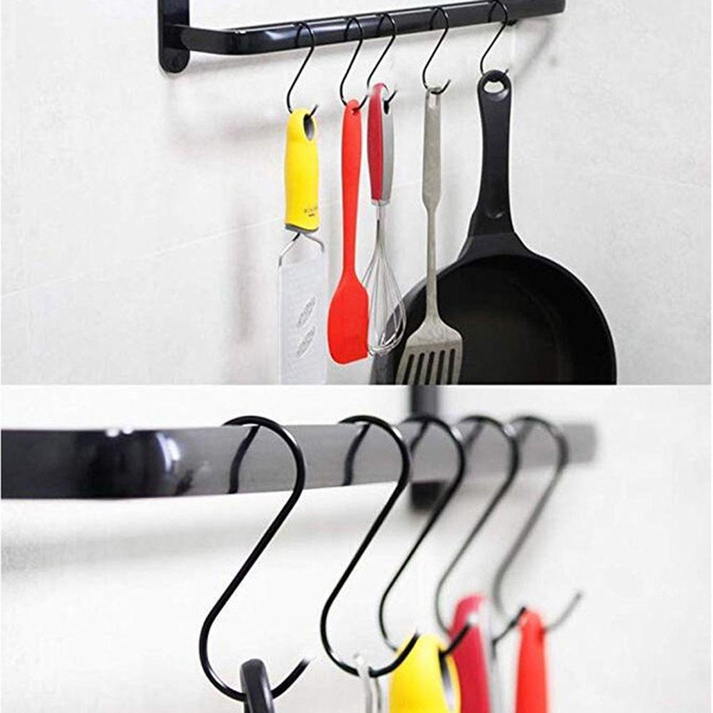 UUMIR Set 5 / 10 Giá Đỡ Inox Hình Chữ S Tiện Dụng Cho Phòng Tắm