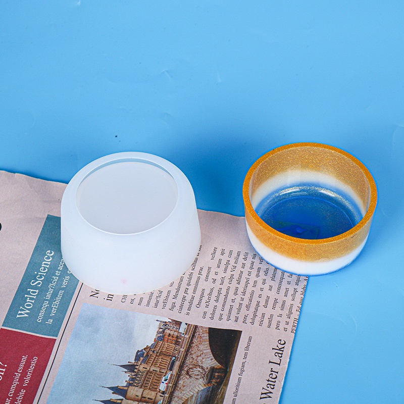 Khuôn Silicone Làm Chậu Hoa / Sen Đá Trang Trí Nhà Cửa Diy