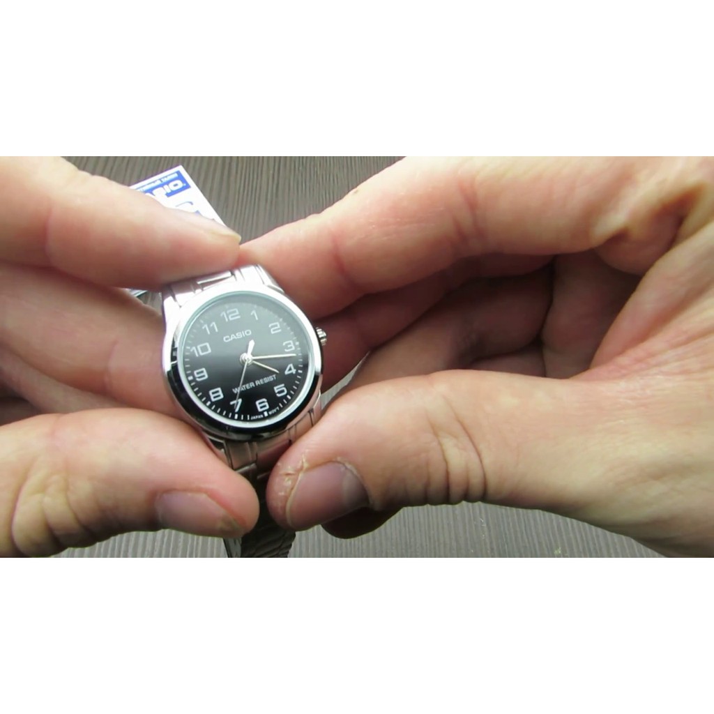 Đồng hồ nam dây kim loại Casio chính hãng Anh Khuê MTP-V001D-1BUDF- Team Chống Hàng Giả-Giấy BH Anh Khuê