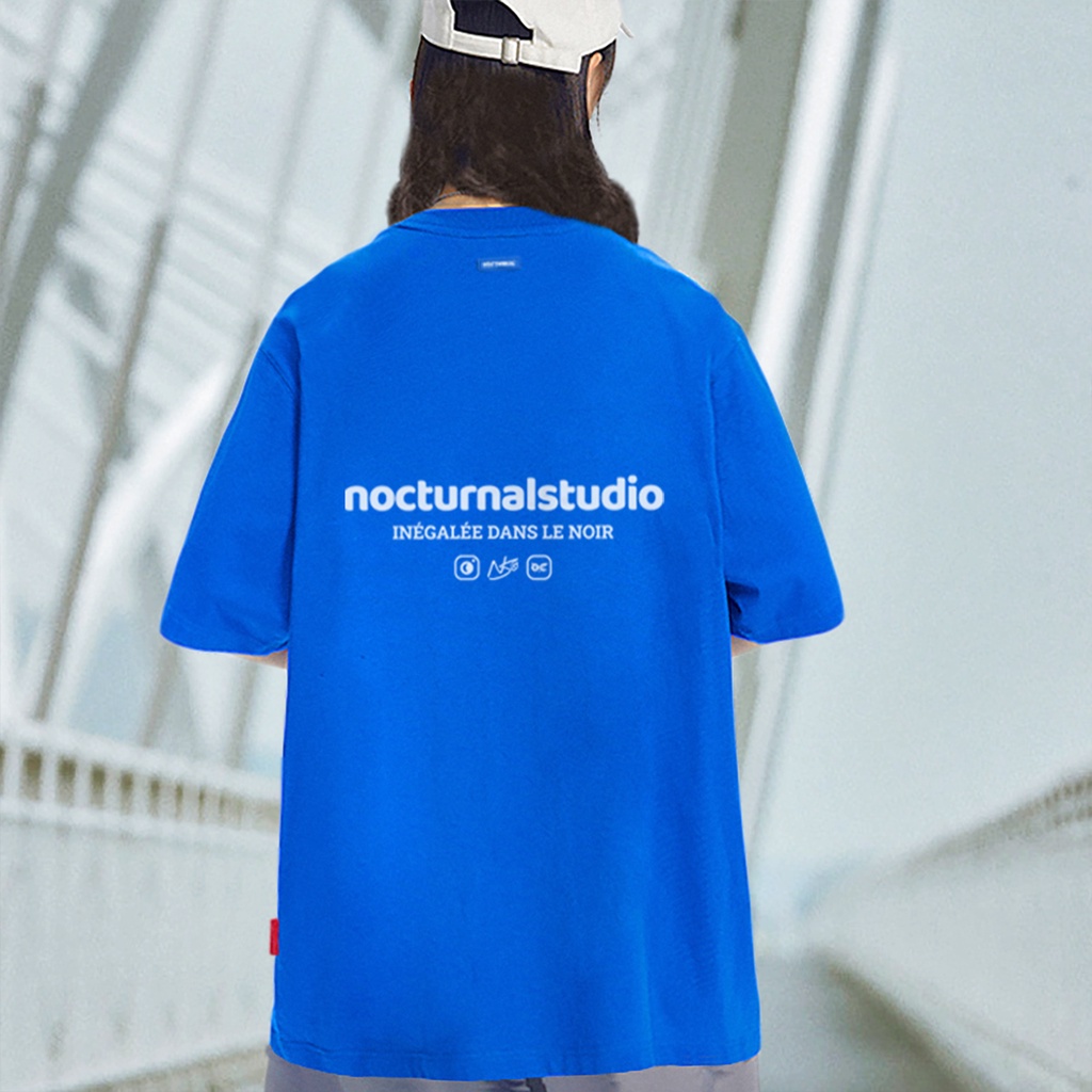 Áo Thun Unisex Form Rộng Tay Lỡ Oversize Tee NOCTURNAL NS Logo Cotton 100% Local Brand