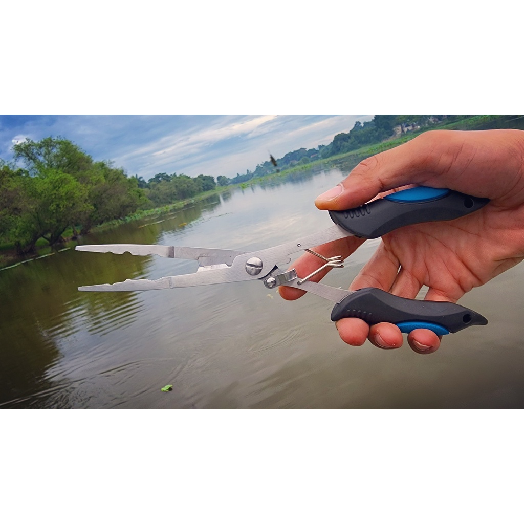 Kìm Gỡ Lưỡi, Cắt Dây HBC303 Thép Không Gỉ | 23cm