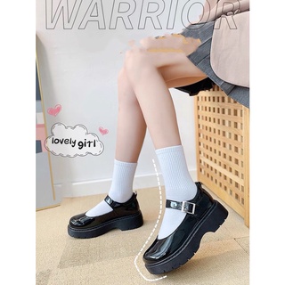 ( Ảnh thật) Giày nữ da bóng Mary janes quai cài ngang phong cách Anh quốc cực xinh