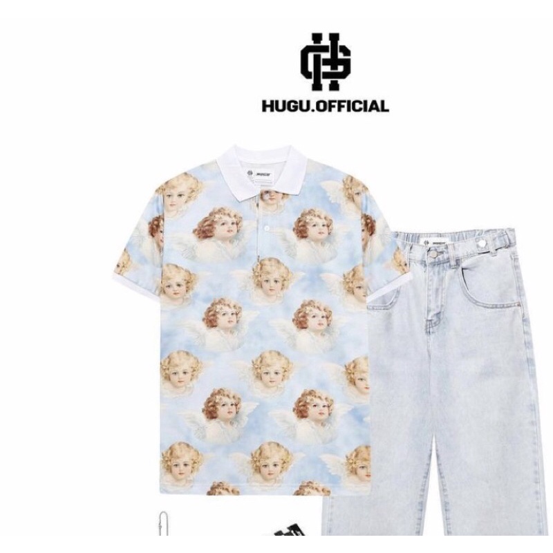 Áo polo thiên thần hugu