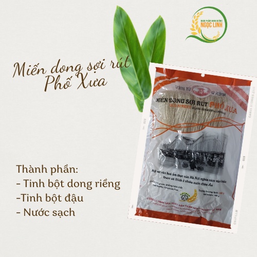 Miến dong sợi rút Phố xưa gói 500gr giòn dai thơm ngon, Thực phẩm dinh dưỡng Ngọc Linh | BigBuy360 - bigbuy360.vn