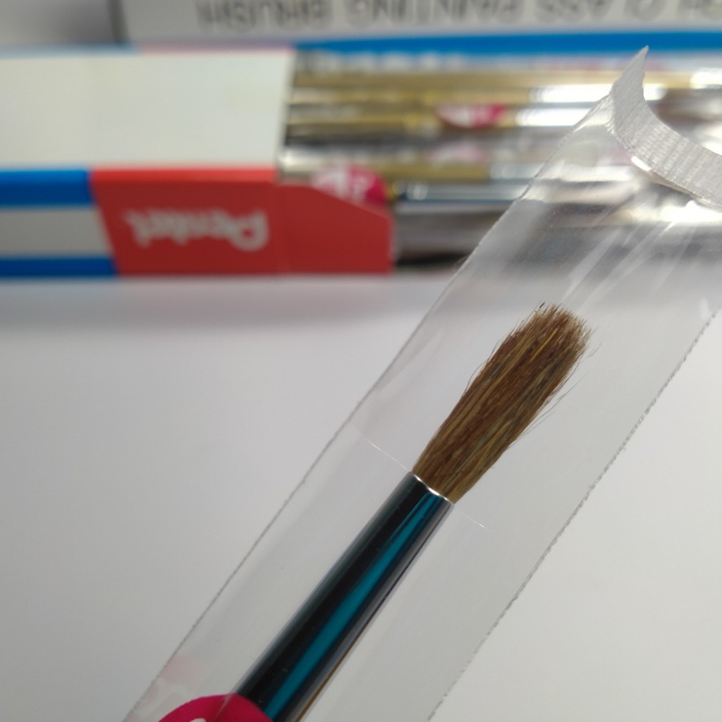 Cọ vẽ Pentel ZBS (số 0-12). CHÍNH HÃNG