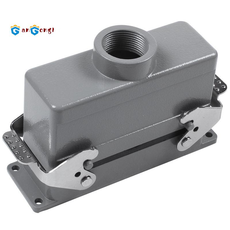 Ổ cắm kết nối H24B-He-024-1 24 Pin 16A 500V 139x43x72Mm