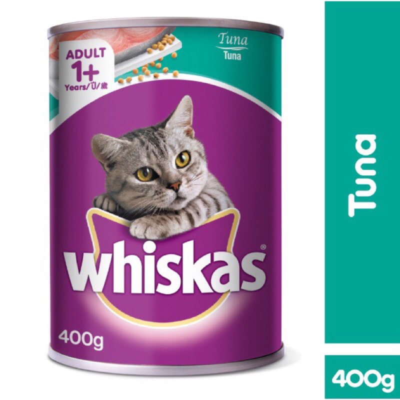 Thức Ăn Mèo - Whiskas Pate Lon 400g