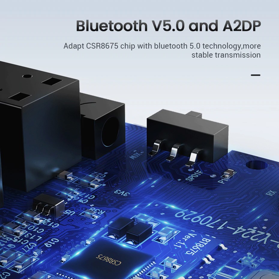 Bộ Thu Phát Audio Không Dây Cao Cấp Ugreen 70158 | Hỗ trợ SPDIF Optical &amp; AUX 3.5mm