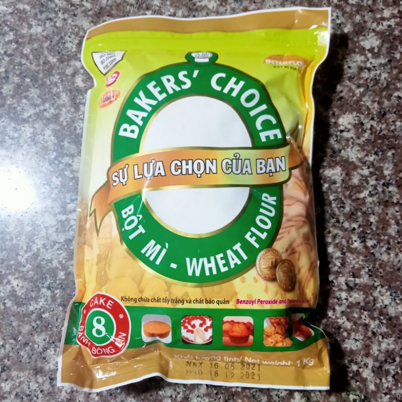 [Nowship-Q10]- Bột Mì Số 8 Baker choice 1kg
