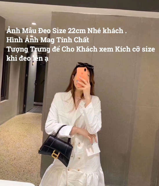 Túi Chữ BB To loại Đẹp kèm hộp