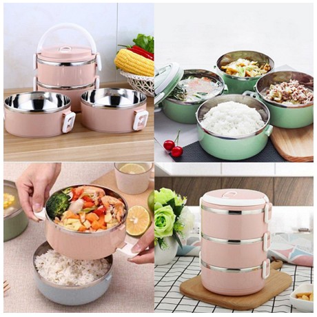 Cặp Lồng Inox Giữ Nhiệt Bốn Tầng Cao Cấp | BigBuy360 - bigbuy360.vn