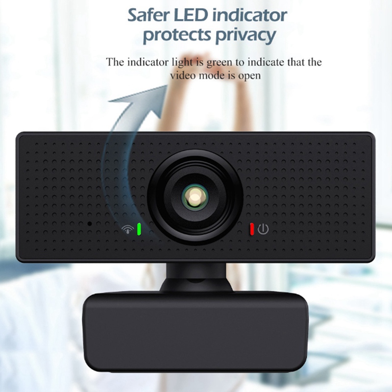 Webcam Hd 1080p Với Micro Góc Rộng 110 2 Triệu Pixels C60