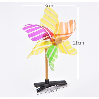 Kẹp tóc chong chóng mini đẹp Clovershop68