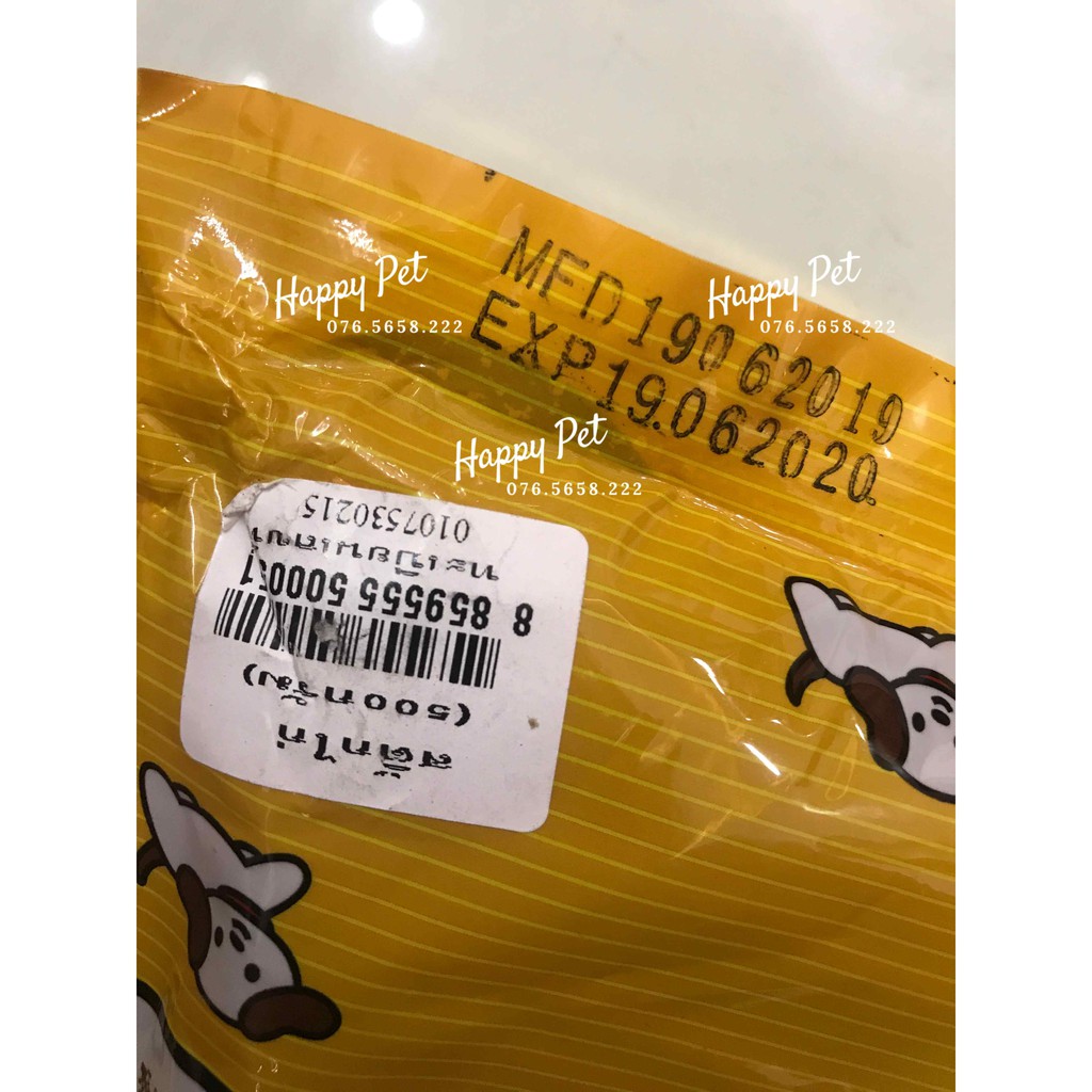 BÁNH XƯƠNG CHO CÚN THỊT QUE SẤY BANKADUK SASAMI JERKY THÁI LAN VỊ THỊT HEO