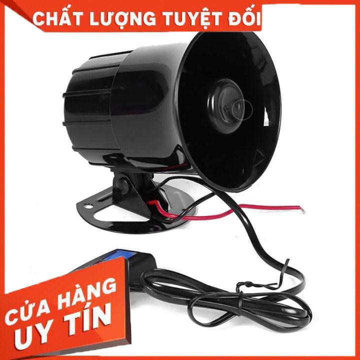 Còi Hú 3 Chế Độ Còi Báo Động Xe Ưu Tiên