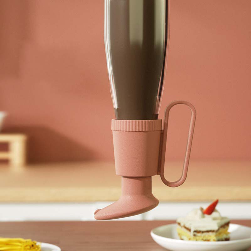 Vòi Bơm Gắn Chai Đựng Nước Sốt/ Gia Vị Dạng Nhấn Thay Thế Tiện Dụng Cho Nhà Bếp