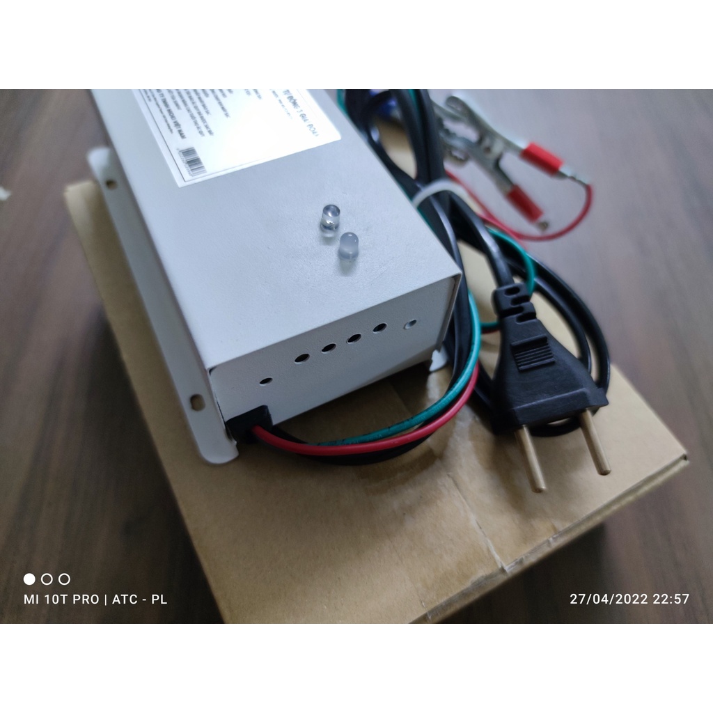 Sạc ắc quy ô tô, xe máy, UPS, ATS tự động 3 giai đoạn Dmax 12V-100Ah - bảo dưỡng phục hồi ắc quy, chống chập cháy.