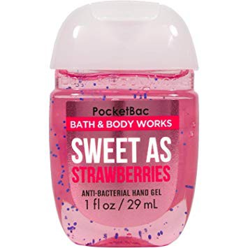 (HÀNG CÓ SẴN) Gel Rửa Tay Khô Bath & Body Works PocketBac Sanitizers Sweet As Strawberries (29ml)