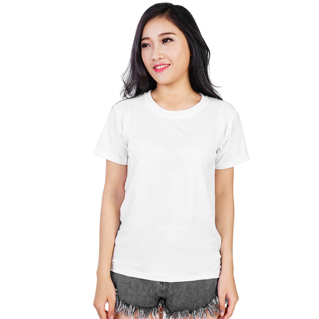 [Kèm video] Áo thun nữ cổ tròn trắng trơn Size S,M,L form đẹp vải mịn Kabuto | BigBuy360 - bigbuy360.vn