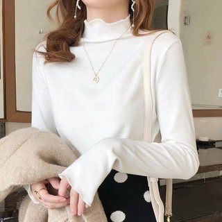 Áo thun cổ cao giữ nhiệt