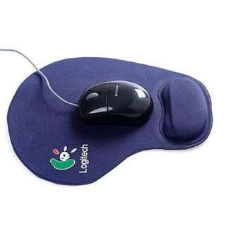 Tấm lót chuột mousepad tay đệm Logitech
