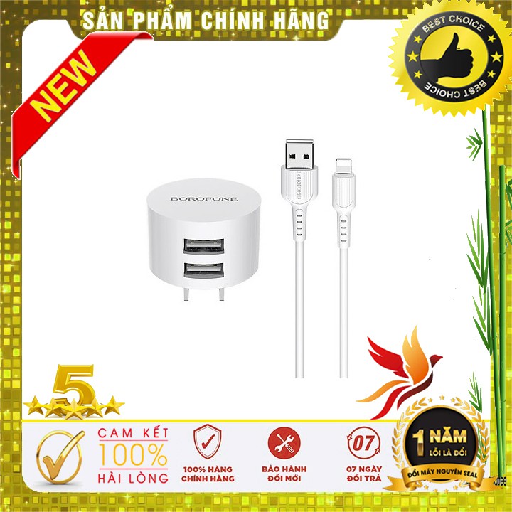 Bộ cóc cáp sạc BOROFONE BA23
