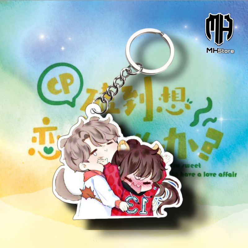 Móc khóa manhua chibi